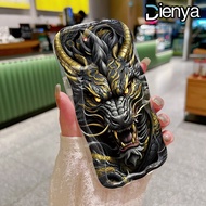 Casing Hp Realme C2 Realme C2s OPPO A1K Case pola Black Beast Casing HP ganda sederhana Kesing pelin