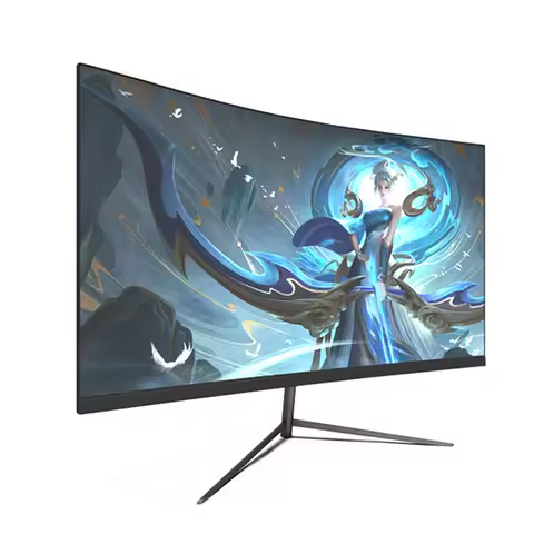 Best Selling 2K LED Computer Gaming Monitor 144Hz 27 Inch R1800 Curved MVA Panel 1ms Response Time
