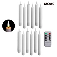 [ 12pcs Flameless LED Candles, Candles, Light Decorations with Remote Control, Gift LED Candles for Indoor Table Room Decoration