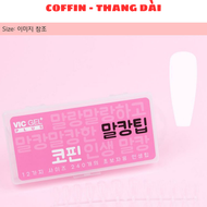 [Vic gel +] Móng úp nail mềm dẻo Nhiều size nhiều kiểu tự chọn Vic Gel Dễ dàng nối dài móng 240 Tip 