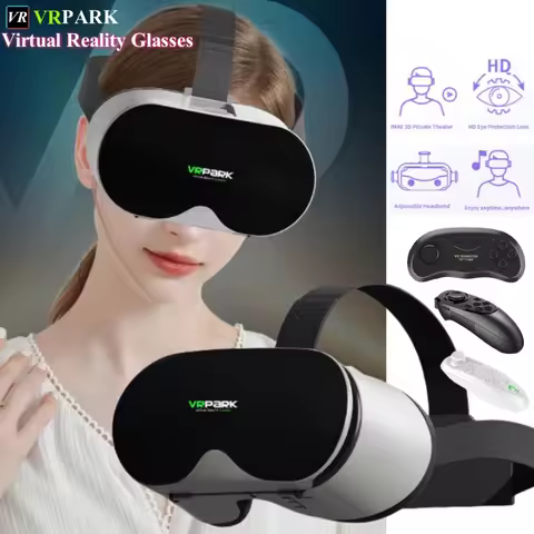 V10 4K Virtual Reality VR Glasses 3D Glasses Google Cardboard Box Headset Helmet for IOS Android Pho