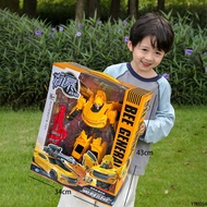 SUPER BIG SIZE GIFT BOX Transformable Super Robot Figure Toy Mainan Robot Besar Superhero Robot Acti