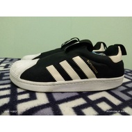 adidas superstar slip on 20cm (bundle) kasut budak terpakai