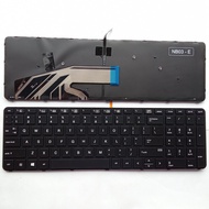 US Laptop Keyboard for Hp ProBook 450 G3 G4 455 G3 G4 470 G3 G4 650 G2 G3 655 G2 G3 827029-001 84113
