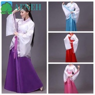 AENEH Chinese Hanfu Skirt, Chinese Cloth Oriental Fairy Princess Chinese Ancient Dress, Colorful Out