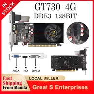 GSE GT730 4GB Graphics Card DDR3 128Bit DVI VGA PCI-E 3.0 GPU GT730 Gaming Video Card Placa De Video
