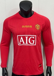Retro Football Uniform Long Sleeve Ac Milan Club 1998 Retro Long Sleeve World Cup Home Brazil Jersey