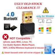 [OLD STOCK CLEARANCE] CSR8510 Bluetooth 4.0 USB Dongle Adapter USB Bluetooth Dongle USB Bluetooth Ad