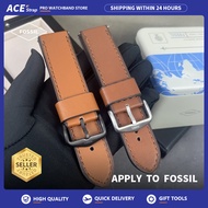 FOSSIL 24mm Watch Strap Genuine Leather Apply to Universal Strap Watch Accessories