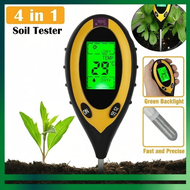 3/4 IN 1 Soil PH Meter For Soil PH Tester Water Moisture Meter Acidity Humidity Soil Tester PH Tanah