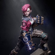 Arcane Vi Battle Pose Action Figure | Premium Fan Art Collectible | Pre-Order