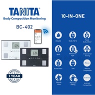 Tanita BC-402 (10 in 1) Bluetooth Body Composition Monitor