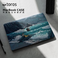 Ốp Lưng Bảo Vệ Siêu Mỏng Bằng Silicon Da Cho Máy Tính Xách Tay MacBook pro 14 Inch M4 M2 Air13.6 M3