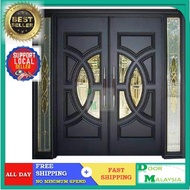 🔥 FREE SHIPPING 🔥 DM-Fix 8Feet Nyatoh | Solid Wooden Door | Malaysia Door | Pintu Murah | Pintu Kayu