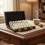 Travel Dominoes Set 28pcs Board Toys for Kids 2-4 Multi Player Table Games Chess Cards Block Domino 