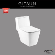 [COTTO] Toilet Bowl / Water Closet / One Piece Simply Modish (UC+) Water Closet / C10327