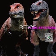【可開發票】【店長推薦】Rebor科學暴龍霸王龍侏羅紀pvc恐龍模型玩具收藏擺件嘴可動禮物男