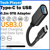 USB C to USB 3.0 Adapert OTG Adapter for Android USB C Male to USB Female OTG Cable for 16 Pro Max/1