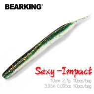 BEARKING Sexy Impact Soft Lures 10cm 2.7g Fishing Artificial Silicone Bass Pike Minnow Swimbait Jigg