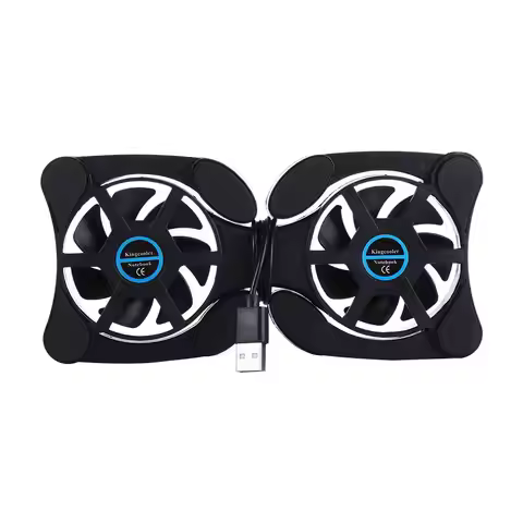 Octopus Double Fans 7"-15" Laptop Notebook Cooler Laptop Cooling Base Notebook Fan Cooler Laptop Coo