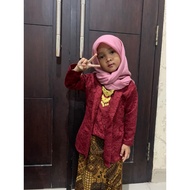 - [ RY ] Premium children's Borkat Kebaya 4-10 years Frb-84