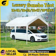 10FT×10FT Gazebo Tent Heavy Duty Gazebo Canopy Outdoor Khemah Night Market Canopy Car Tent Pasar Mal