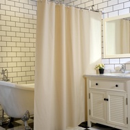 Thicken Solid Color Shower Curtain, Shower Curtain, Shower Curtain, Rain Curtain, Bathroom Waterproo