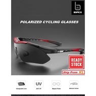 [CLEARANCE] BSpace Rockbros Polarized Cycling Glasses Cycling Bike Spec RB MTB Sunglasses Outdoor Ce