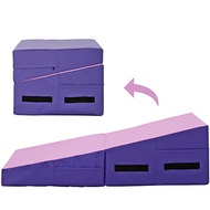 Gymnastics Mat Incline Mat Tumbling Mat Folding Gymnastic Tumbling Mat Indoor/Outdoor Exercise Mat H