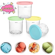[TinchighS] Ice Cream Pints Cup For Ninja Creamie Ice Cream Maker Cups Reusable Can Store Ice Cream Pints Containers With Sealing [NEW]