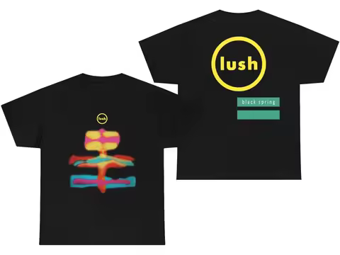Lush 1991 Black Spring Vintage Vibe T shirt