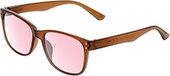 Medspex Avery Pink Tint FL-41 Reading Glasses Fluorescent Blue Light Sensitivity Migraine Glasses FL