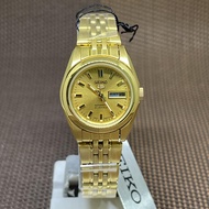 [TimeYourTime] Seiko 5 SYMA38K1 Automatic Gold Tone Stainless Steel Analog Ladies Watch