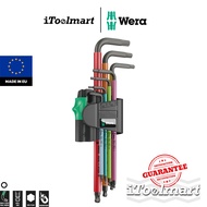 WERA ประแจหกเหลี่ยมหัวบอล 950/7 Hex-Plus Multicolour Magnetic 1 05022534001