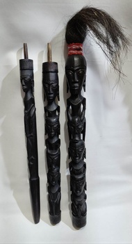 Tongkat Tunggal Panaluan Aksesoris Adat Batak Toba Desain Tradisional Bahan Tradisional Cocok untuk 