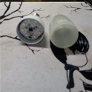 E14 Led Candle Bulb White Light WHITE PLASTIC CHAO, Decorative Chandelier Bulb