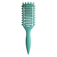 1PC Curly Hair Brush Hollow out Curl Define Styling Brush Beard Comb Styling Detangling Brush Multi-