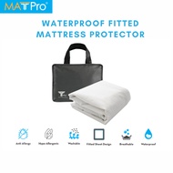 MATTPro Waterproof Mattress Protector Fully Fitted/ Anti Dust Mite/up to 30cm/12 inch