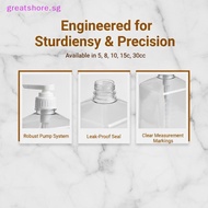 greatshore  With Hydraulic Pump Nozzle Head Kitchen Honey Jar Container Home 1600ml Liquid Dispenser