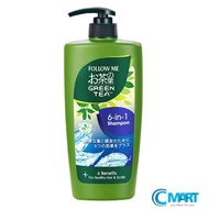 Follow Me Green Tea 6 In 1 Shampoo 650ML