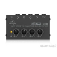 Behringer : MICROAMP HA400 (Headphone Amplifier ขนาดจิ๋ว สามารถต่อพ่วงหูฟังเพิ่มได้ถึง 4 ตัว)