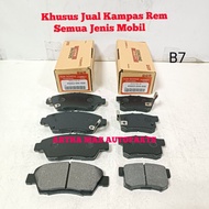 BRAKE PADS SET ACCORD VTI VTIL S84 S86 YEAR 1998-2002 COMPLETE FRONT REAR ACCORD S84 S96