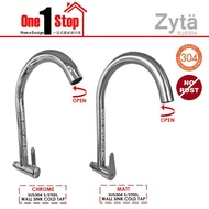 🔥ZYTA🔥 SUS304 S/STEEL WALL KITCHEN SINK COLD TAP