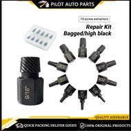 10pcs Screw Extractor Kit Hex Screw Extractor Damaged Screw Extractor Kit Multi-Spline Bolt Set