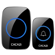 New wireless waterproof doorbell with 36 ringtones, 300-meter range, for homes, apartments, and hote