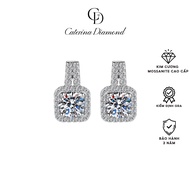 Khuyên tai nữ kim cương Moissanite 05 Carat Caterina Diamond Romantic Earrings DE005