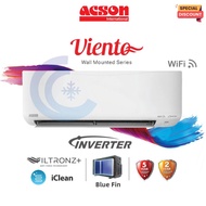 (FREE DELIVERY) ACSON INVERTER 1HP ~ 2.5HP R32 WIFI VIENTO A3WMY10EF A3WMY15EF A3WMY20EF A3WMY25EF