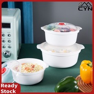 Microwave Oven Special Soup Bowl With Cover Round Fresh-keeping Box Heating Lunch Box Large Instant Noodle Box Hot Soup Pot Plastic Utensils HOT