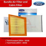 BUNDLE Air Filter and Cabin Filter for Ford Ecosport (2014 - 2018) Ford Fiesta (2014 - 2019)