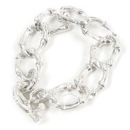 กำไลข้อมือเงินแท้ TIFFANY & Co. รุ่น Tiffany Vintage Bamboo สภาพเยี่ยม น้ำหนัก 62.67 กรัม เหมาะสำหรั